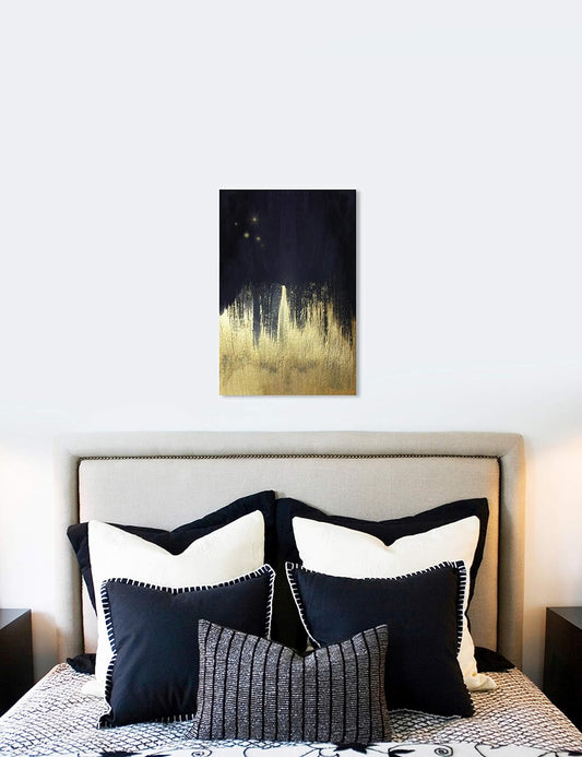 Oliver Gal 'Starry Night' the Abstract Wall Art Decor Collection Modern Premium Canvas Art Print