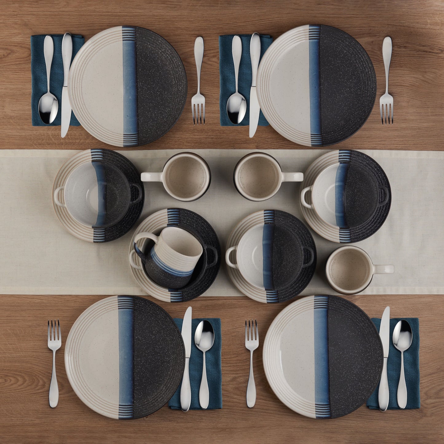 ® Jaxon 16 Piece Dinnerware Set, Service for 4