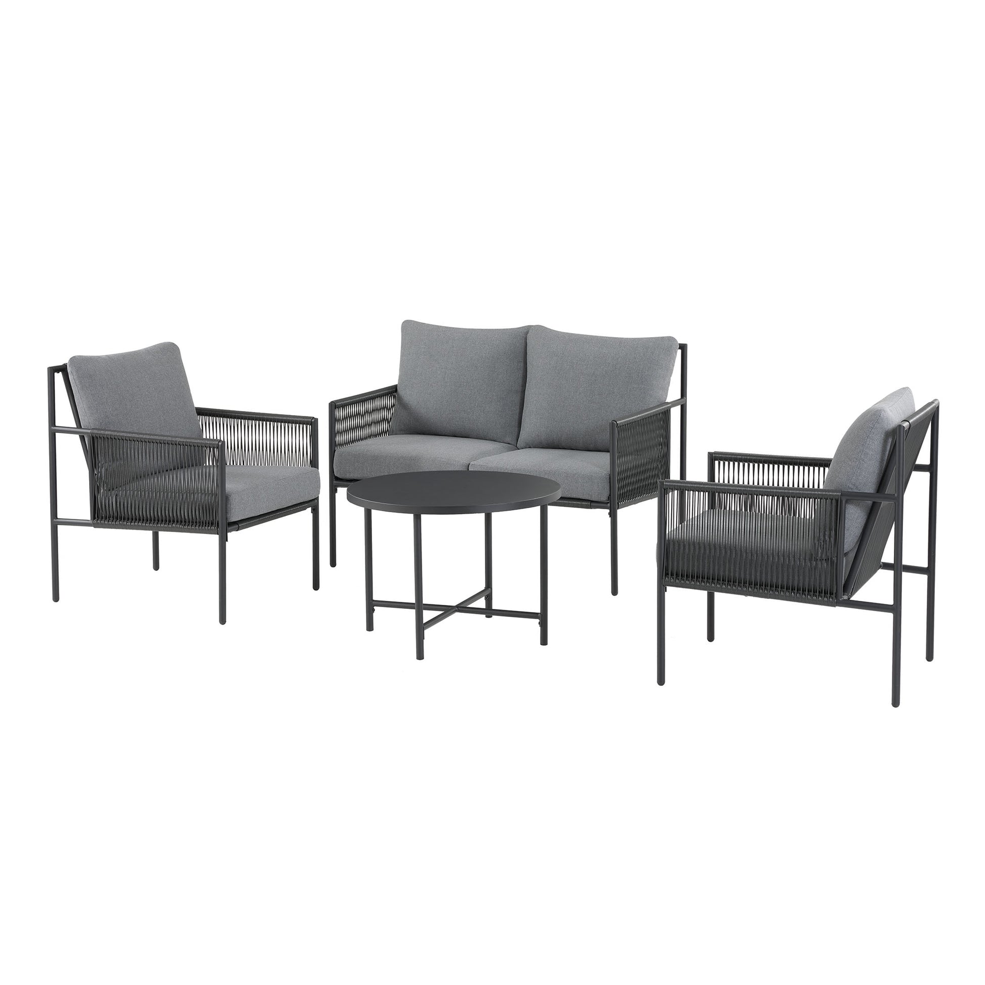 Logan 4-Piece Outdoor Conversation Set