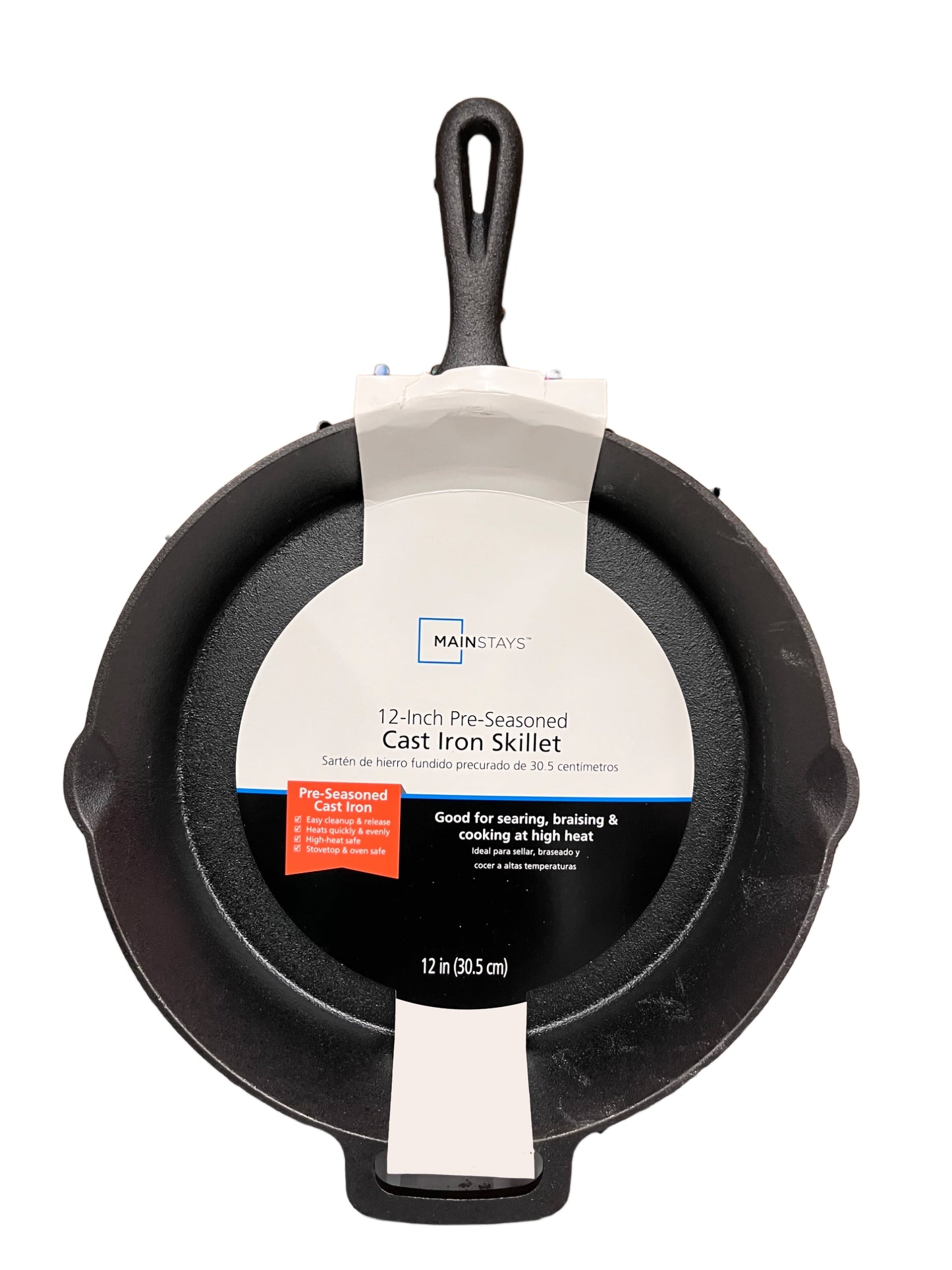 12-Inch Cast Iron Skillet